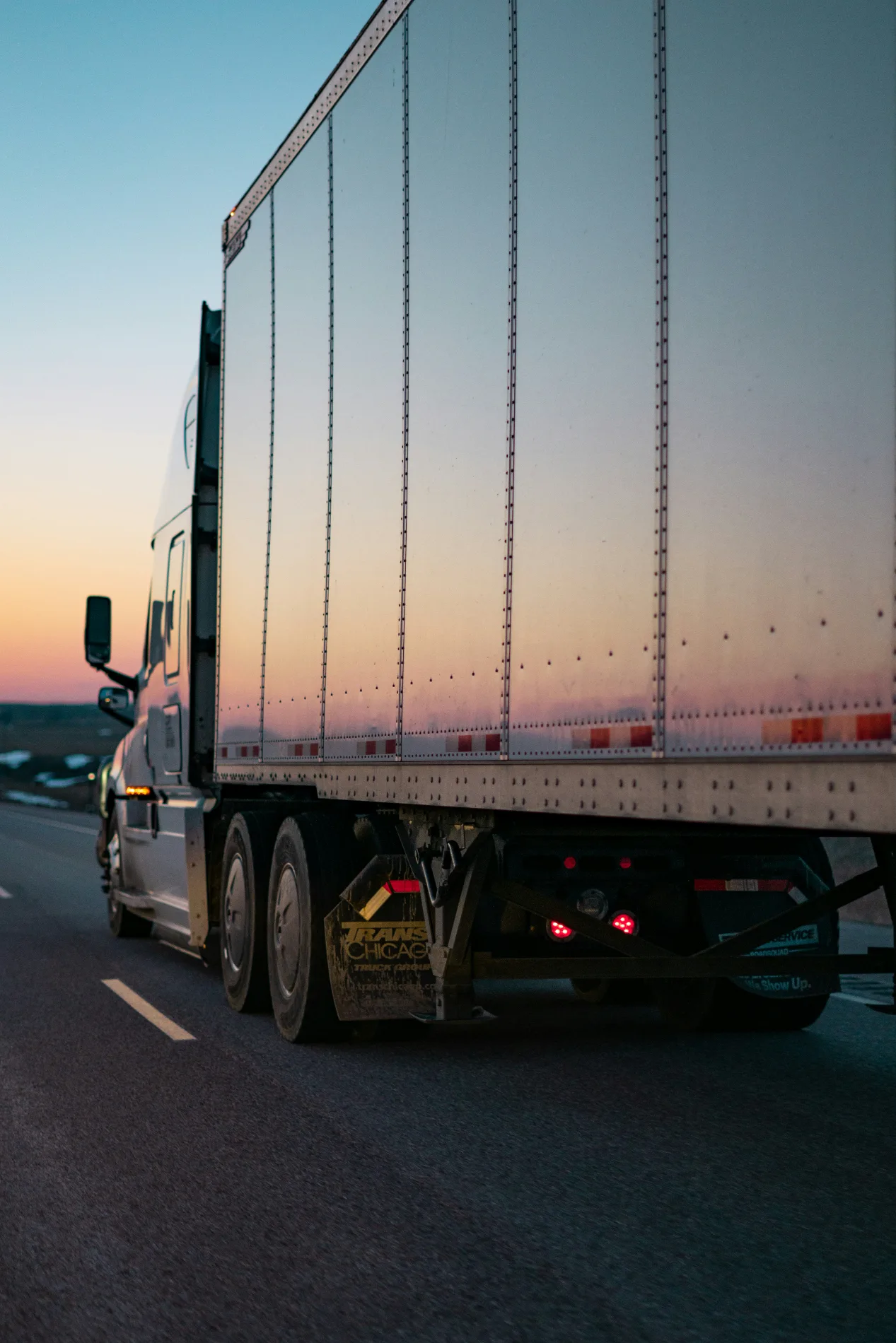 Transport longue distance sur routes françaises